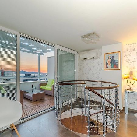 Sunset Penthouse Apartment With Jacuzzi And Seaview Zadar Exteriör bild