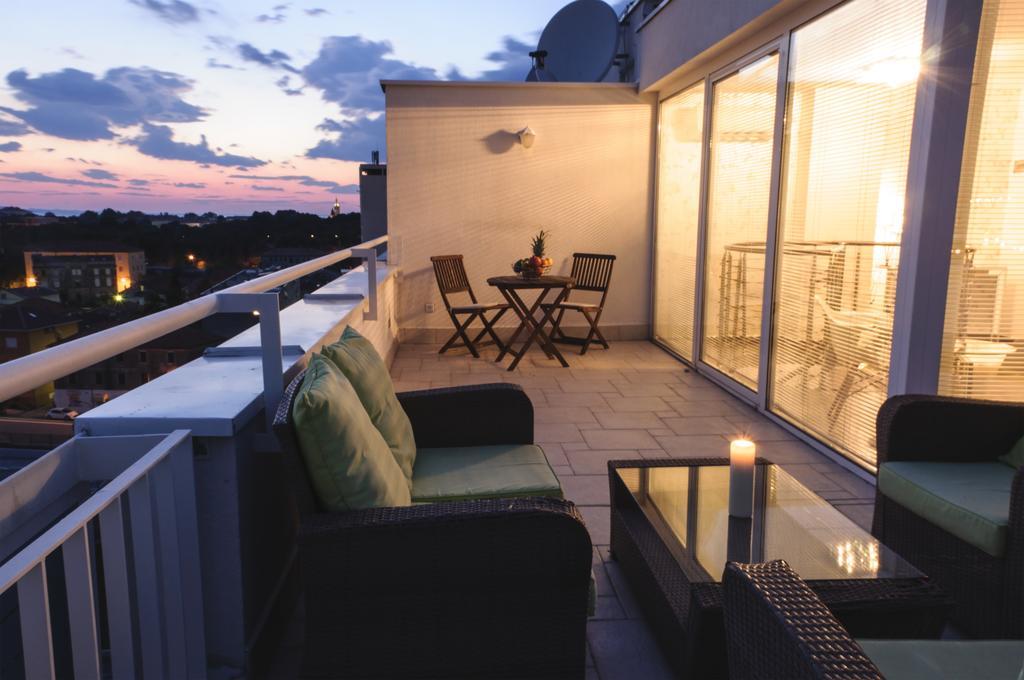 Sunset Penthouse Apartment With Jacuzzi And Seaview Zadar Exteriör bild